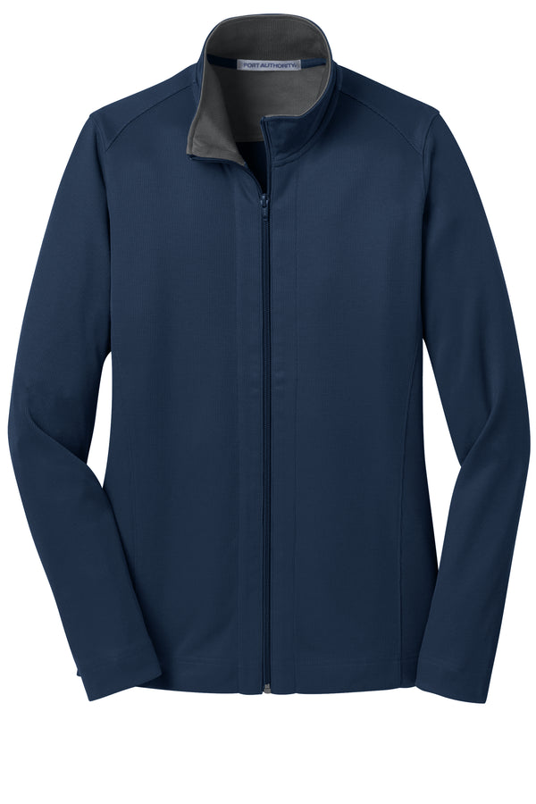 Redefined Full-Zip Jacket with Vertical Texture by Port Authority® for Ladies