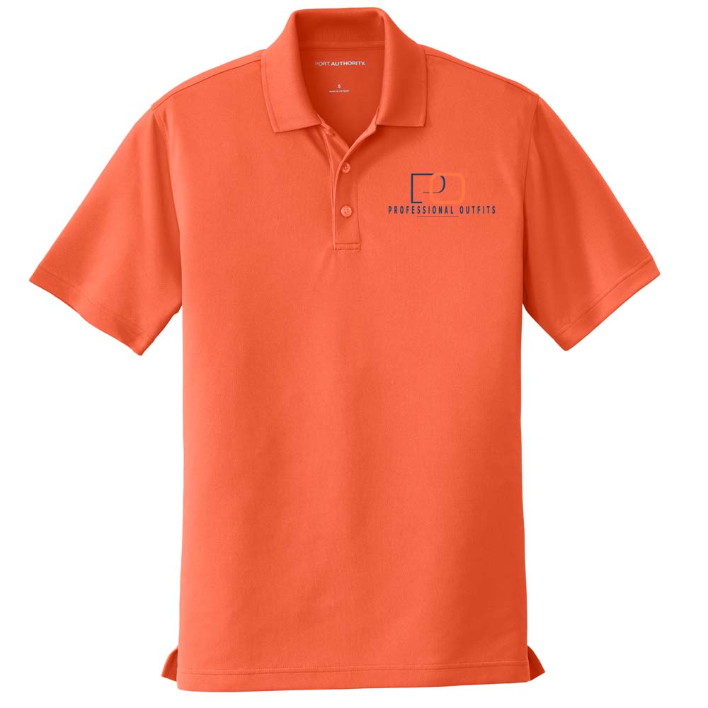 Custom Professional UV Micro-Mesh Polo for men