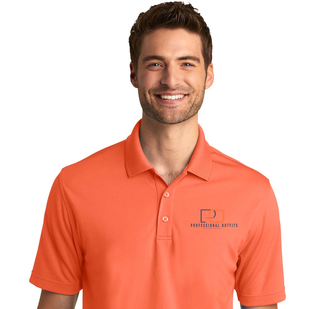 Custom Professional UV Micro-Mesh Polo for men